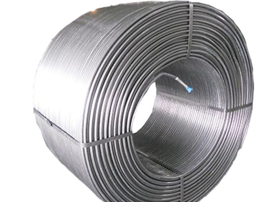 Hợp kim canxi canxi hiệu suất cao, dây lõi kim loại để nấu chảy thép