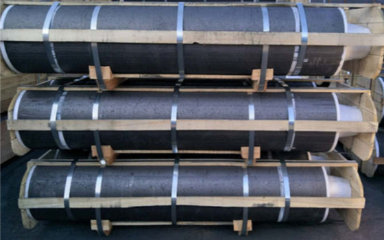 Thanh điện cực than chì UHP công suất cực cao Chiều dài 1500-2100mm CCIC phê duyệt