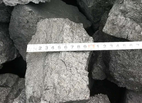 Khoáng sản than cốc đúc nitơ thấp trong kho cho ngành hóa chất 100-150MM