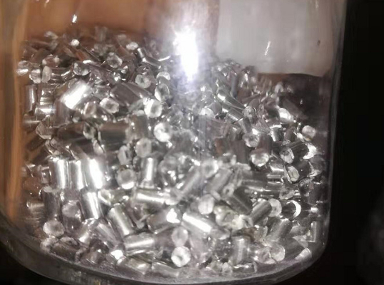 Hợp kim kim loại có độ tinh khiết cao Al Granule Nhôm cắt dây để xử lý bề mặt